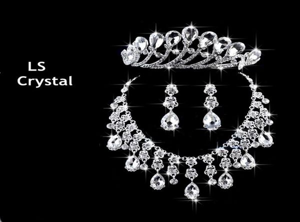 2015 new arrivals crystal crown necklace earring set bridal jewelry wedding accessories7163028, Silver
2015 new arrivals crystal crown necklace earring set bridal jewelry wedding accessories7163028, Silver