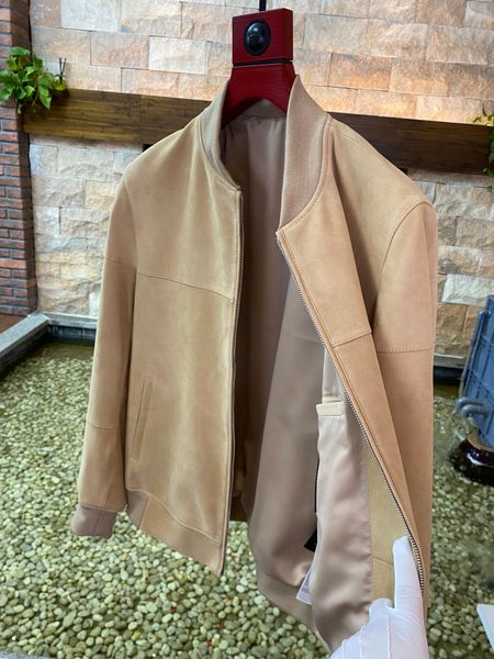 brunello cucinelli mens luxury real genuine leather jacket outwear designer luxury gift fathers day glossy padding jacket men italian baseba, Black
brunello cucinelli mens luxury real genuine leather jacket outwear designer luxury gift fathers day glossy padding jacket men italian baseba, Black