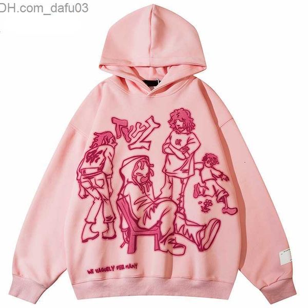 men's hoodies sweatshirts y2k hoodie hip hop funny cartoon pattern pink hoodie sweatshirt 2023 new harajuku fashion casual animation cl, Black
men's hoodies sweatshirts y2k hoodie hip hop funny cartoon pattern pink hoodie sweatshirt 2023 new harajuku fashion casual animation cl, Black