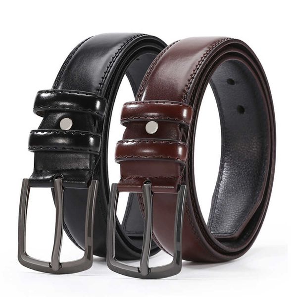 belt male fashion kid's luxury designer cowskin belts for jeans genuine leather strap pin buckle cummerbunds ceinture homme, Black
belt male fashion kid's luxury designer cowskin belts for jeans genuine leather strap pin buckle cummerbunds ceinture homme, Black