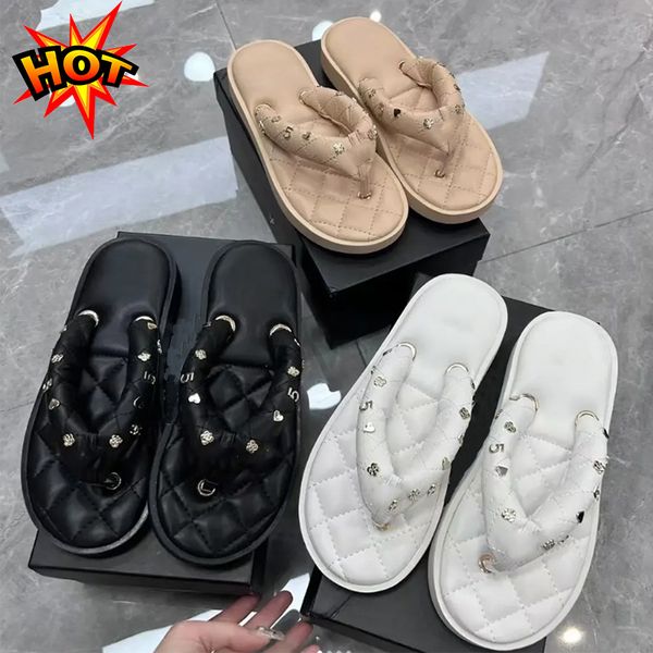 new sandals ciabatte with box 2023 luxury designer women quilted ch double jelly style casual flat slippers flip flops slides macaron sandal, Black
new sandals ciabatte with box 2023 luxury designer women quilted ch double jelly style casual flat slippers flip flops slides macaron sandal, Black