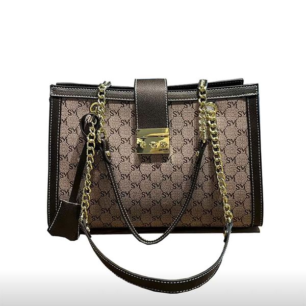 2023 new fashion women leather fashion chain shoulder bag large capacity tote bag popular handbag shoulder bag, Brown;gray
2023 new fashion women leather fashion chain shoulder bag large capacity tote bag popular handbag shoulder bag, Brown;gray