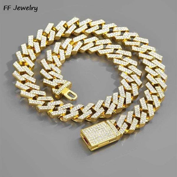 strands 12 15mm prong cuban link chain hop men necklace bling iced out 2 row rhinestone paved miami rhombus jewelry 230613, Black
strands 12 15mm prong cuban link chain hop men necklace bling iced out 2 row rhinestone paved miami rhombus jewelry 230613, Black
