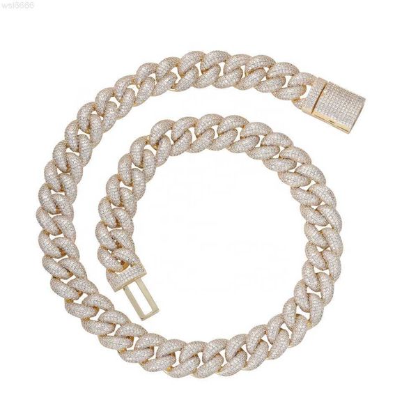 Shine Bright Moissanite Iced Out 16mm Chain Solid Gold Plated S925 Miami Cuban Link Necklace
Shine Bright Moissanite Iced Out 16mm Chain Solid Gold Plated S925 Miami Cuban Link Necklace