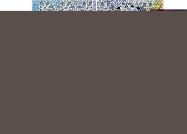 wholesale-24 sheets irregular grid nail art hollow silver template stencil stickers vinyls image guide polish manicure stzk01-245590100, Black