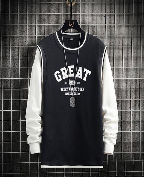 mens hoodies sweatshirts mens sweatshirts hoodies casuafake two pieces sweatshirt men long sleeve letter print sweatshirt for men autumn pul, Black
mens hoodies sweatshirts mens sweatshirts hoodies casuafake two pieces sweatshirt men long sleeve letter print sweatshirt for men autumn pul, Black