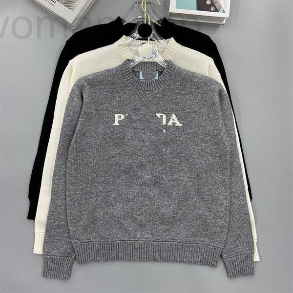 women's blouses & shirts designer p family knitted round neck letter long sleeve cashmere sweater loose casual 2023 autumn/winter e02f, White
women's blouses & shirts designer p family knitted round neck letter long sleeve cashmere sweater loose casual 2023 autumn/winter e02f, White