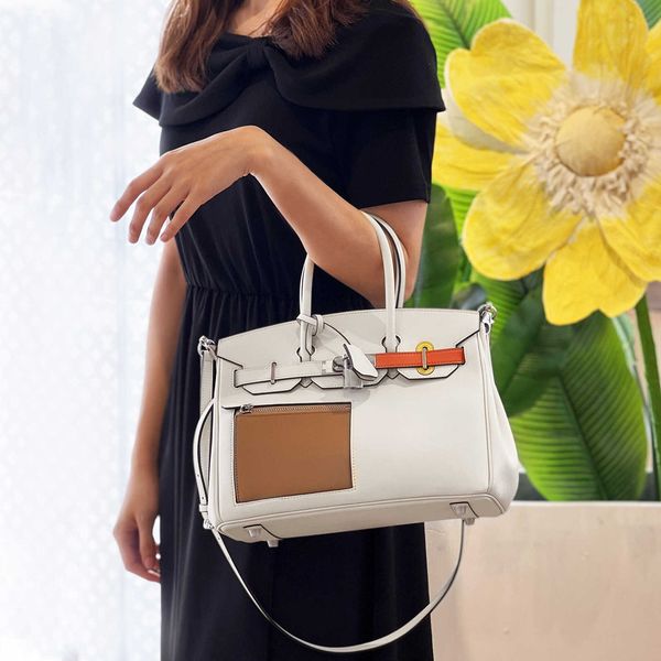 designer birkii herrm storage bags 2023 new handmade advanced bag handbag color contrast cowhide soft fashion crossbody women's bag
designer birkii herrm storage bags 2023 new handmade advanced bag handbag color contrast cowhide soft fashion crossbody women's bag