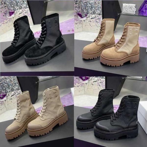 black beige patapans boots bulky triomphe patch lace up boot suede calfskin leather canvas combat booties women's logo shoes embossing
black beige patapans boots bulky triomphe patch lace up boot suede calfskin leather canvas combat booties women's logo shoes embossing