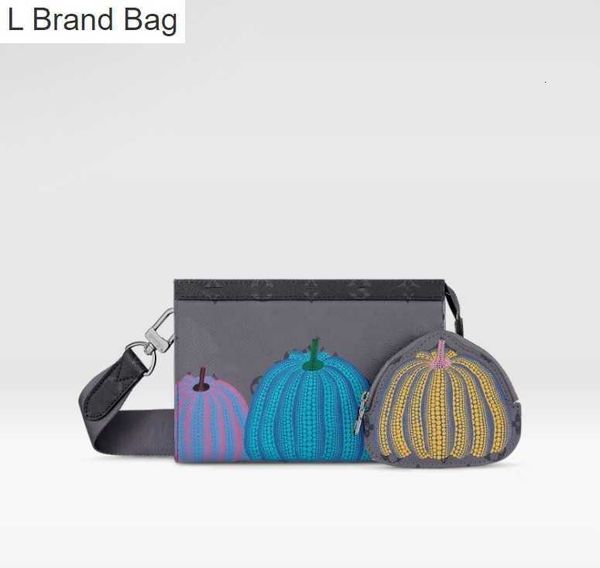 l bag m81972 gaston mini handbag pumpkin pattern men's zipper shoulder bag wallet f3xc, Black
l bag m81972 gaston mini handbag pumpkin pattern men's zipper shoulder bag wallet f3xc, Black