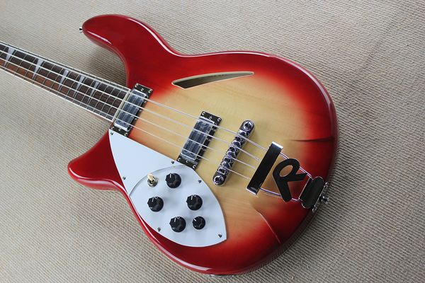 4 left hand string red cherry half empty heart electric bass with rosewood fretboard, custom service available456
4 left hand string red cherry half empty heart electric bass with rosewood fretboard, custom service available456