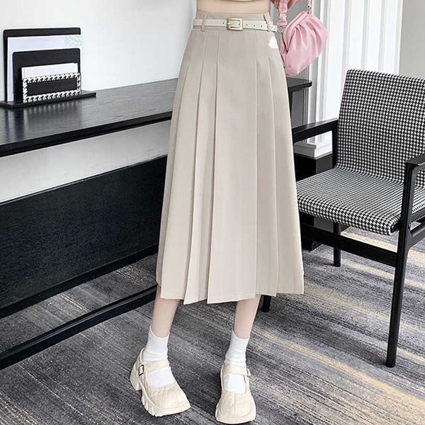 casual skirt women 2023 spring fashion new high-waisted vertical a-line design long skirt small man with pleats simple luxury mid-long skirt, Black
casual skirt women 2023 spring fashion new high-waisted vertical a-line design long skirt small man with pleats simple luxury mid-long skirt, Black