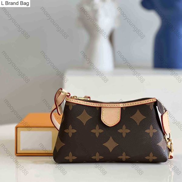 2023 new 10a tier quality luxuries designers 16cm mini pochette bag womens brown flower print handbag quilted zipper coin purse shoulder str, Black
2023 new 10a tier quality luxuries designers 16cm mini pochette bag womens brown flower print handbag quilted zipper coin purse shoulder str, Black