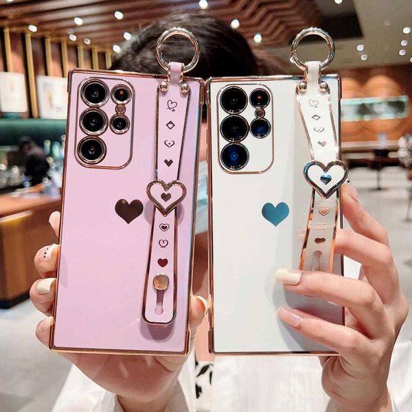 Cell Phone Cases Luxury Plating Case For Samsung Galaxy S23 S22 Ultra S20 FE S2…