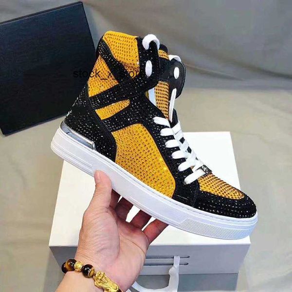 highest the shoes quality men's philipps pp mixed color high-cut lace-up style3 race runner plein casual sneakers shoes mjnhjk00003, Black
highest the shoes quality men's philipps pp mixed color high-cut lace-up style3 race runner plein casual sneakers shoes mjnhjk00003, Black
