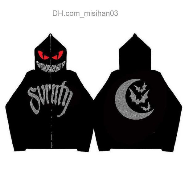 men's hoodies sweatshirts bat rhinestone shiny zipper hoodie men's women's 2023 new hip hop long sleeve hoodie street sweatsh, Black
men's hoodies sweatshirts bat rhinestone shiny zipper hoodie men's women's 2023 new hip hop long sleeve hoodie street sweatsh, Black