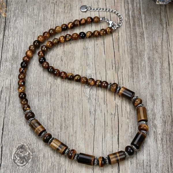 beaded necklaces new fashion simple natural stone beads black gallstone necklace men and women short chain 316 stainless steel jewelry 23061, Silver
beaded necklaces new fashion simple natural stone beads black gallstone necklace men and women short chain 316 stainless steel jewelry 23061, Silver