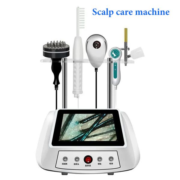 multifunctional scalp care instrument nanometer spray hair therapy machine 1-50hz ionization effect hair treatment machine
multifunctional scalp care instrument nanometer spray hair therapy machine 1-50hz ionization effect hair treatment machine