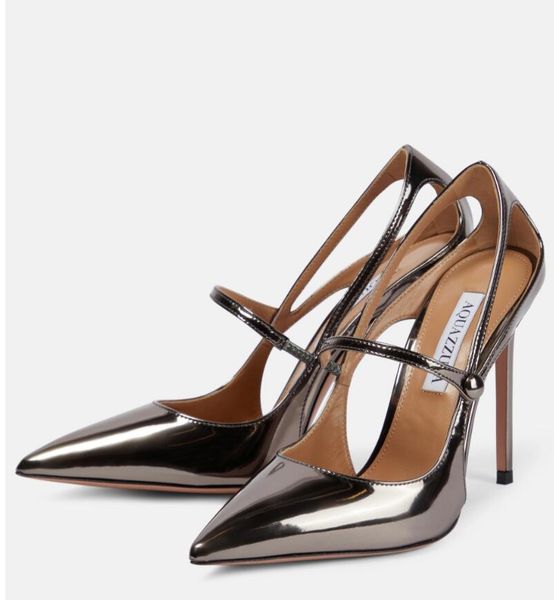 aquazzura bovary metallic leather high heels toe cross shoes women luxury evening women's luxury designer sandals wedding high heels eu, Black
aquazzura bovary metallic leather high heels toe cross shoes women luxury evening women's luxury designer sandals wedding high heels eu, Black