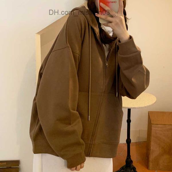 men's hoodies sweatshirts y2k harajuku korean version loose oversized sweater retro brown long sleeve hoodie zipper coat women's h, Black
men's hoodies sweatshirts y2k harajuku korean version loose oversized sweater retro brown long sleeve hoodie zipper coat women's h, Black