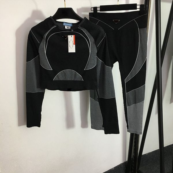 luxury yoga tracksuits womens shirts pants tracksuit fashion elastic design leggings girls personality tracksuit, Black
luxury yoga tracksuits womens shirts pants tracksuit fashion elastic design leggings girls personality tracksuit, Black