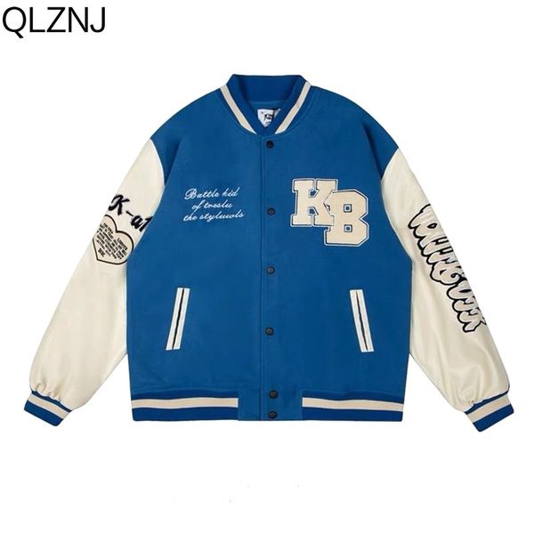 men's vests blue varsity jackets men letters embroidery london bomber jacket women casual splicing sleeve y2k hombre coats female neutr, Black;white
men's vests blue varsity jackets men letters embroidery london bomber jacket women casual splicing sleeve y2k hombre coats female neutr, Black;white