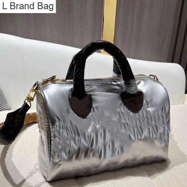 l bag cotton pillow bag pleated tote bag shoulder crossbody handbag silver women purse embroidery letters thread fluffy handle detachable st, Black
l bag cotton pillow bag pleated tote bag shoulder crossbody handbag silver women purse embroidery letters thread fluffy handle detachable st, Black