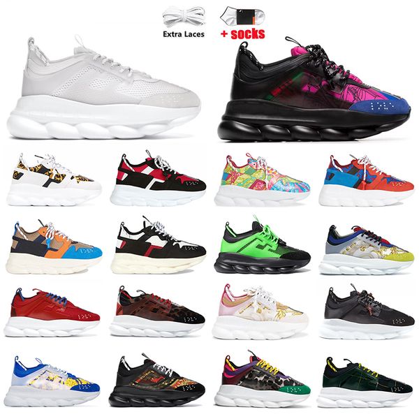 2023 italy chain designer shoes reaction sneakers triple black white multi-color suede height reflective luxury women men designer trainers
2023 italy chain designer shoes reaction sneakers triple black white multi-color suede height reflective luxury women men designer trainers