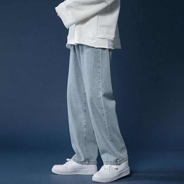 mens jeans simple korean style street casual baggy denim pants breathable dressing up 230801, Blue
mens jeans simple korean style street casual baggy denim pants breathable dressing up 230801, Blue