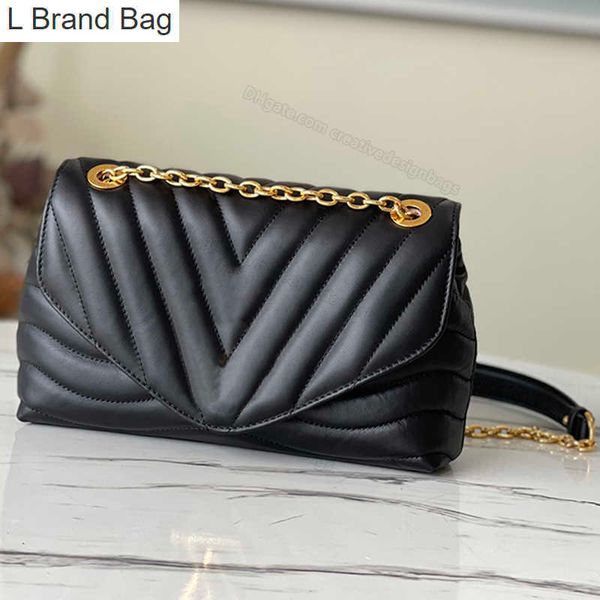 l bag women crossbody shoulder chain bag new wave messenger soft pillow leather clutch v quilting foldover buckle vintage fashion 24cm l308, Black
l bag women crossbody shoulder chain bag new wave messenger soft pillow leather clutch v quilting foldover buckle vintage fashion 24cm l308, Black