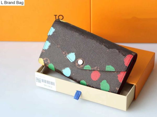 l bag colored dot graffiti long flip wallet m81980 2023 new women's wallet kho2, Black
l bag colored dot graffiti long flip wallet m81980 2023 new women's wallet kho2, Black