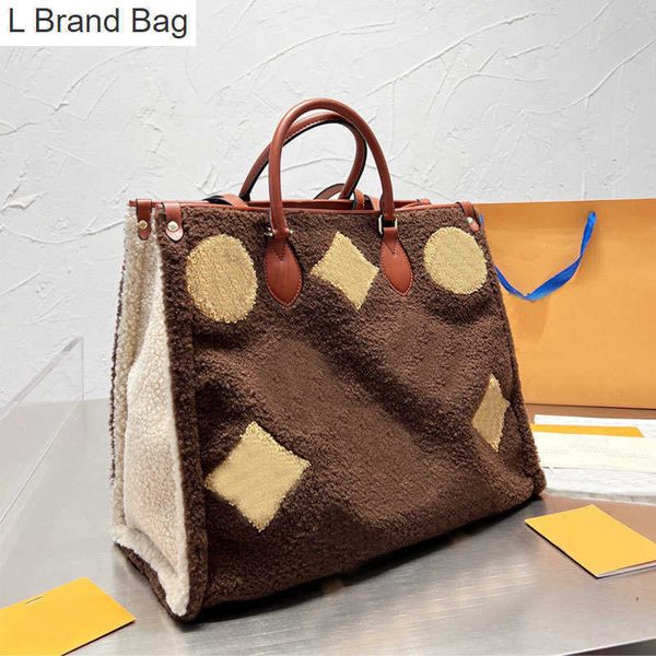 l bag plush tote bag shoulder bag handbag women purse lambhair letters printing large capacity shopping pocket soft leather jacquard plain c, Black
l bag plush tote bag shoulder bag handbag women purse lambhair letters printing large capacity shopping pocket soft leather jacquard plain c, Black
