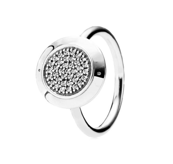 925 sterling silver logo pave disc ring women classic design party jewelry for cz diamond girlfriend gift rings with original box set5417021, Slivery;golden
925 sterling silver logo pave disc ring women classic design party jewelry for cz diamond girlfriend gift rings with original box set5417021, Slivery;golden