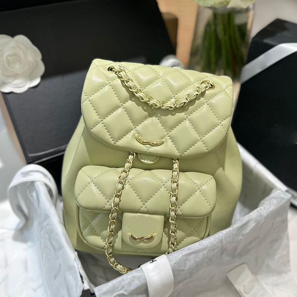 23p women designer flap backpack bag with litter pocket gold metal hardware matelasse chain real leather 5 colors string school lady shoulde
23p women designer flap backpack bag with litter pocket gold metal hardware matelasse chain real leather 5 colors string school lady shoulde