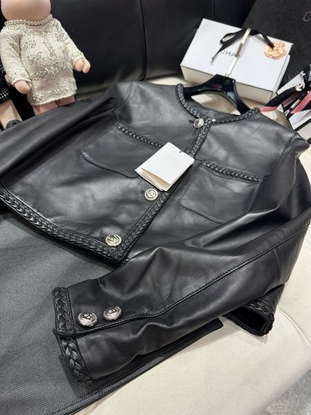 ce1 designer leather outerwear jackets coats luxury brand designer winter jacket women retro 23 latest leather clothing designer coats for w, Black
ce1 designer leather outerwear jackets coats luxury brand designer winter jacket women retro 23 latest leather clothing designer coats for w, Black