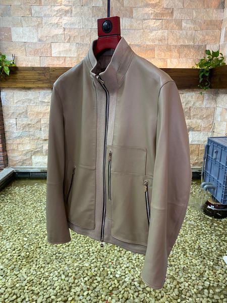 herm mens luxury real lamb skin genuine leather jacket outwear designer luxury gift fathers day glossy padding jacket men italian baseball j, Black
herm mens luxury real lamb skin genuine leather jacket outwear designer luxury gift fathers day glossy padding jacket men italian baseball j, Black
