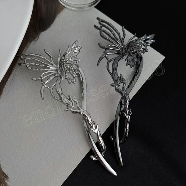 new butterfly tassel hair claws for women luxury twist clip back of the head hair clip female hair accessories, Slivery;golden
new butterfly tassel hair claws for women luxury twist clip back of the head hair clip female hair accessories, Slivery;golden