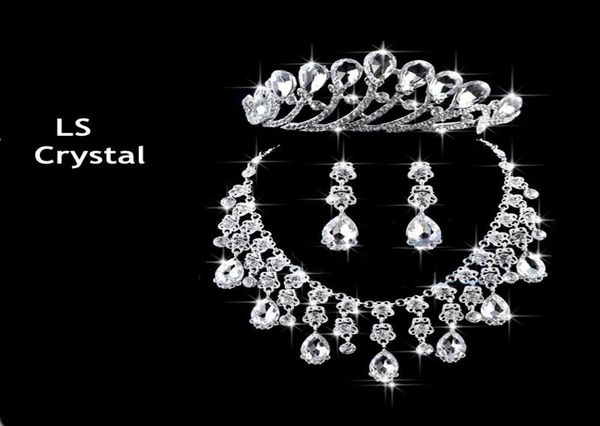 2015 new arrivals crystal crown necklace earring set bridal jewelry wedding accessories6694124, Silver
2015 new arrivals crystal crown necklace earring set bridal jewelry wedding accessories6694124, Silver
