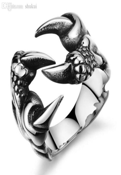 wholefashion accessories punk chrome jewelry titanium steel dragon claw heart party rings for men11760189565758, Silver
wholefashion accessories punk chrome jewelry titanium steel dragon claw heart party rings for men11760189565758, Silver