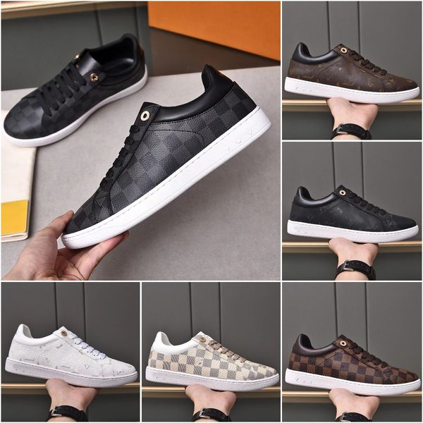 frontrow sneaker designer men casual time out sneaker fashion leather high-quality low sneaker size 38-44, Black
frontrow sneaker designer men casual time out sneaker fashion leather high-quality low sneaker size 38-44, Black