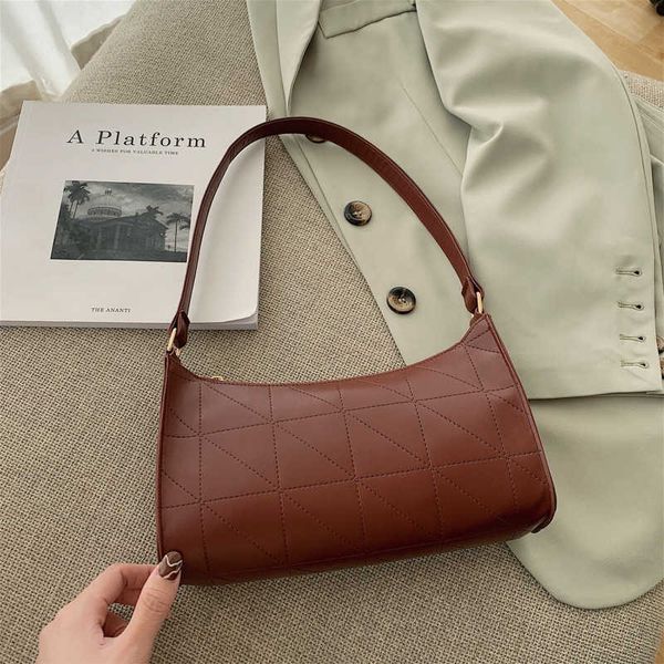 kid shoulder bag zipper pu leather lattice crescent handbag embroidery thread underarm bag female solid color shopping bags, Black
kid shoulder bag zipper pu leather lattice crescent handbag embroidery thread underarm bag female solid color shopping bags, Black