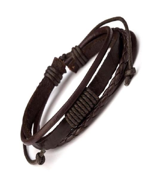 fashion mens leather charm bracelets handmade design hip hop jewelry punk filling pieces black brown designer braided bracelet for9342576, Golden;silver
fashion mens leather charm bracelets handmade design hip hop jewelry punk filling pieces black brown designer braided bracelet for9342576, Golden;silver