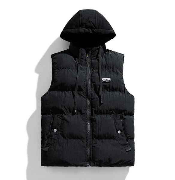 autumn winter warm new men's vests cotton hooded casual fashion male coat vest large size 3 color sleeveless jackets enjs820, Black;white
autumn winter warm new men's vests cotton hooded casual fashion male coat vest large size 3 color sleeveless jackets enjs820, Black;white