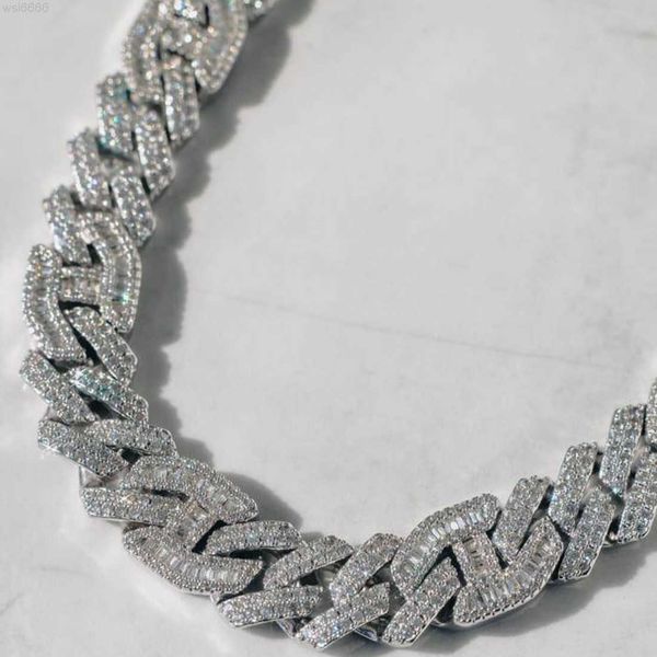 Fashion Jerewly Hip Hop 15mm Cuban Bracelet Bagutte Moissanite with Gra Certificate S925 Cuban Link Chian Bracelet
Fashion Jerewly Hip Hop 15mm Cuban Bracelet Bagutte Moissanite with Gra Certificate S925 Cuban Link Chian Bracelet
