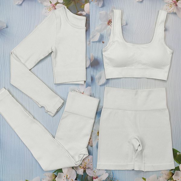 yoga outfit white seamless set fitness suit women gym sets workout sportswear ribbed sports clothing sport for woman wear 230801
yoga outfit white seamless set fitness suit women gym sets workout sportswear ribbed sports clothing sport for woman wear 230801