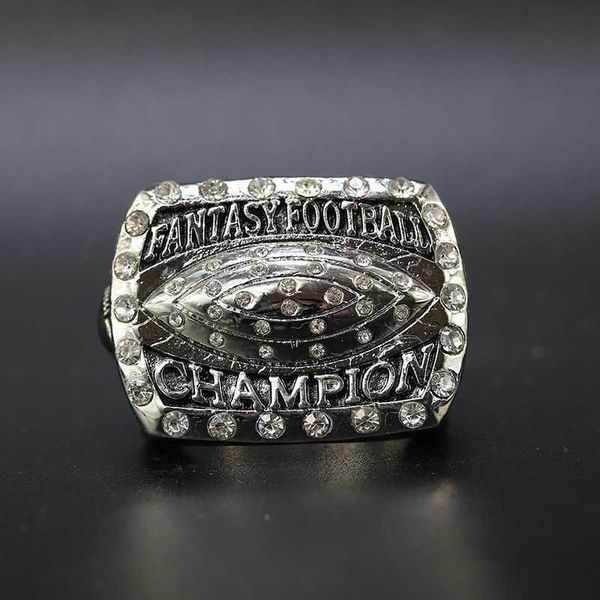 2016 fantasy football rugby championship ring, Silver
