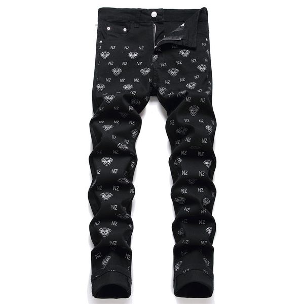men's jeans european jean hombre letter star men ripped for trend brand motorcycle pant mens skinny #01, Blue
men's jeans european jean hombre letter star men ripped for trend brand motorcycle pant mens skinny #01, Blue