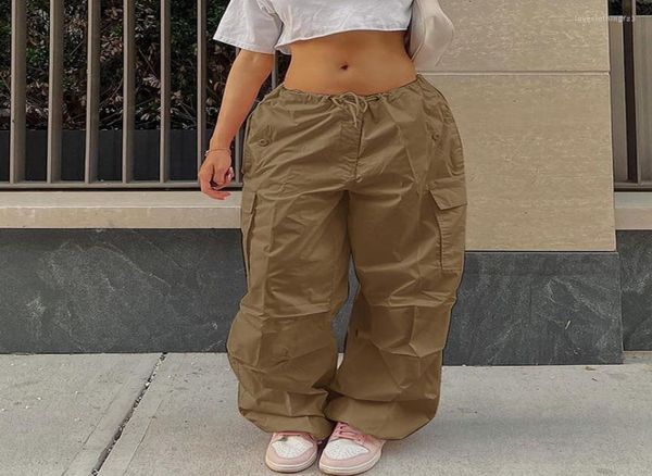 women039s pants y2k clothing oversized drawstring low waist parachute loose fit sweatpants trousers women jogger cargo streetwe5606579, Black;white
women039s pants y2k clothing oversized drawstring low waist parachute loose fit sweatpants trousers women jogger cargo streetwe5606579, Black;white