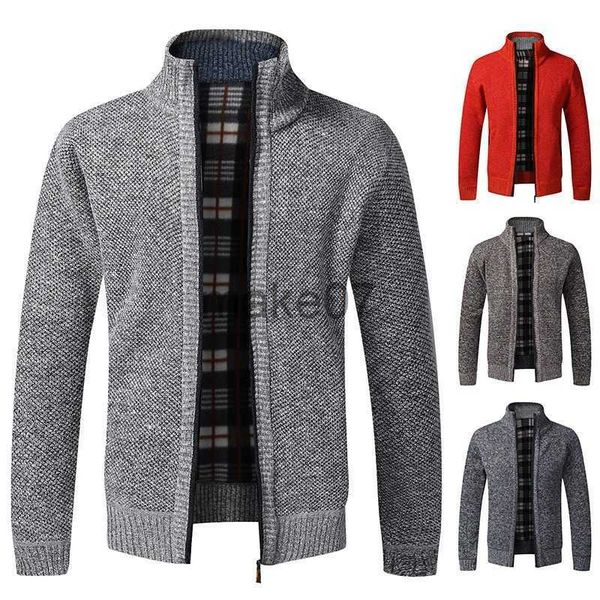 men's sweaters men's cardigan sweater fall winter plush thickening solid color stand collar fleece zip knitwear jacket coat casual, White;black
men's sweaters men's cardigan sweater fall winter plush thickening solid color stand collar fleece zip knitwear jacket coat casual, White;black