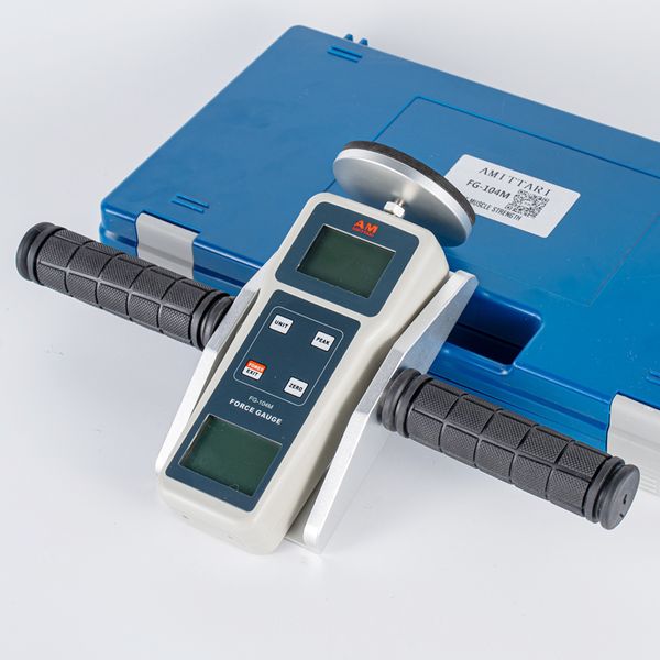 high resolution portable muscle strength gauge tester fg-104m force gauge test muscle strength four units n, kg, lb, g.
high resolution portable muscle strength gauge tester fg-104m force gauge test muscle strength four units n, kg, lb, g.